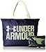 Under Armour Women's Big Wordmark Tote 2.0,Midnight Navy (410)/Quirky Lime, One Size