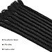 Noverlife 10 Strands 20cm/7.87″ Black Backcomb Twisted Dreadlock Extensions, Single End Synthetic Dreadlocks Accessories, Jamaica Punk Hip-Hop Reggae Hair Braiding Wigs Faux Locs Dreads for Men Womenthumb 4