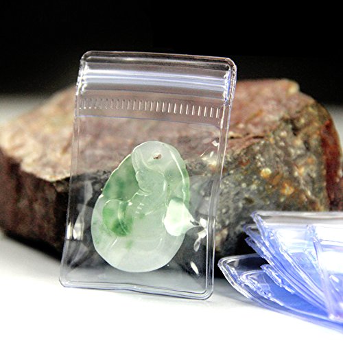Self Seal Plastic Pack Zipper Lock Bags Clear PVC Antitarnish Jewelry