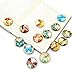 16pcs Butterfly Refrigerator Magnets Beautiful Fridge Photo Decorative Glass Popular Funny Office Cabinets Whiteboards Best Housewarming Gift (Butterfly)
