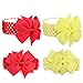 EveShine 10PCS Flower Baby Girl Headbands, Kids Toddler Newborn Baby Hair Bows Hair Bands