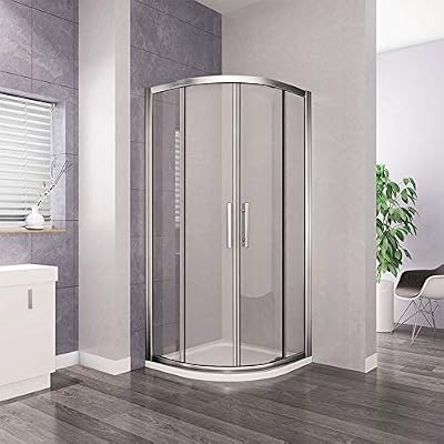 Xinyang 900x900x1850mm Quadrant Shower Enclosure 6mm Easy Clean Glass Sliding