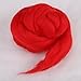 Needle Felting Starter Kit 1 Roll Colorful Felting Wool Roving Hand Spinning Sewing Trimming Merino Wool Fibre(Red)