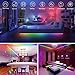 Nexillumi Dreamcolor LED Strip Lights with Remote, App Control 210 Chasing Modes 16.4Ft Pixel LED Strip 5050 RGB Light Strip with Built-in ICS Color Changing Addressable Light Strip