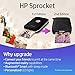 HP Sprocket Portable Photo Printer, X7N07A, Print Social Media Photos on 2×3 Sticky-Backed Paper – Whitethumb 3