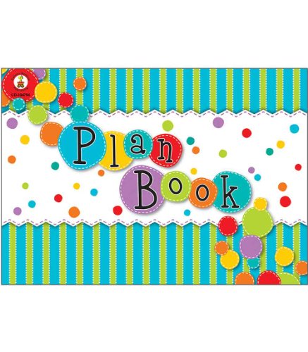 Carson-Dellosa 104794 Fresh Sorbet Plan Book Grades K-8 96pgs Multi