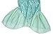HenzWorld Little Girls Dresses Mermaid Costume Fancy Princess Birthday Gift Halloween Cosplay Christmas Xmas Party Outfits Sequins Ruffle Patchwork Tails Skirt Clothes Kids Outfit 5T 4-5 Years