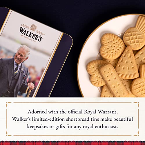 Walker's Shortbread King Charles III Limited Edition Coronation Tin