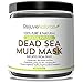 Dead Sea Mud Mask with Minerals, 8 oz ~ Use as a Deep Cleansing, Exfoliating Detox Skin Mask / Mud Pack for Face and Body ~ Also Works as a Hair Moisturizer ~ All Natural, Free of GMOs and Parabens