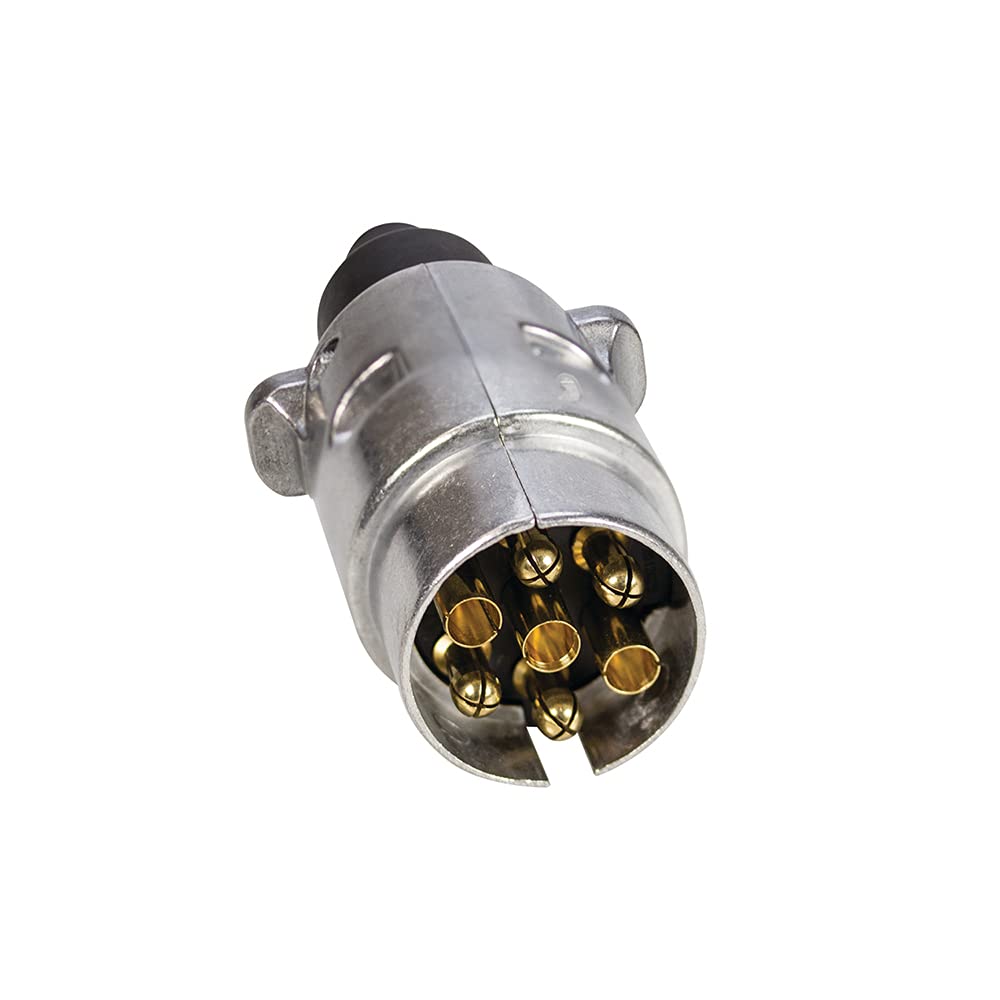Unitec 80139 7-pin plug, metal