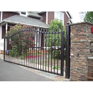 - Mighty Mule Driveway Gate - Single Gate, St. Augustine, 12ft.W x 6ft