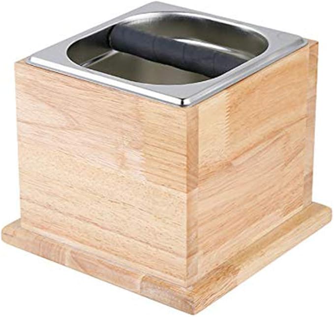 TINTON LIFE Espresso Knock Box Stainless Coffee Grind Knock Box