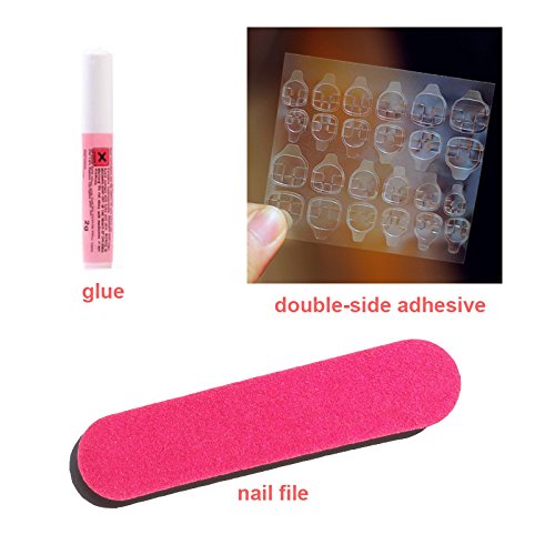 Fake Nails False Nail Design Pretty Nail Designs Red Fake Nails