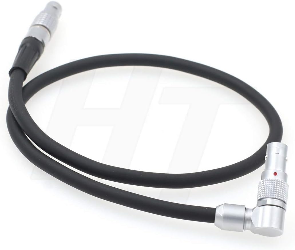 HangTon Power Cable for Z CAM E2-F6 E2-F8 E2-S6 camera Rotatable 2 pin to Tilta Nucleus M 7 pin, 18'' - Image 4