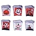 SMYLLS 120 Pcs Self Adhesive Candy Bag 6 Different Style - Cute Cookie Bags for Your Homemade Crafts (Halloween)