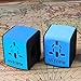 [Upgraded] Universal Travel Adapter International Power Adapters European Adapter, 3 USB & Type C Charger, All in One Adapter Wall Charger for US UK AUS EU Asia Phone/Laptop 150+Countries, Blue