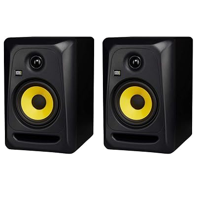 KRK Classic 5 Near-Field 2-Way Studio Monitor, Black (Pair)