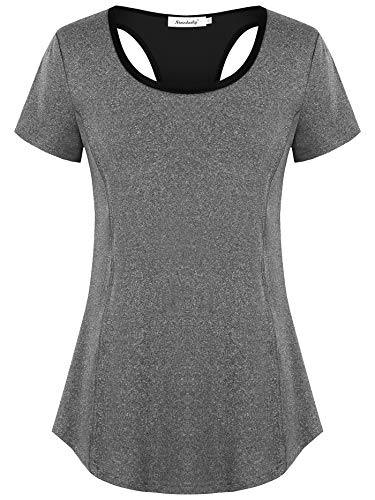 Ninedaily-Womens-Workout-Shirts-Open-Back-Yoga-Running-Fitness-Exercise-Tops