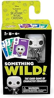 Something Wild! Disney The Nightmare Before Christmas - Jack Skellington Card Game - Christmas Stocking Stuffe