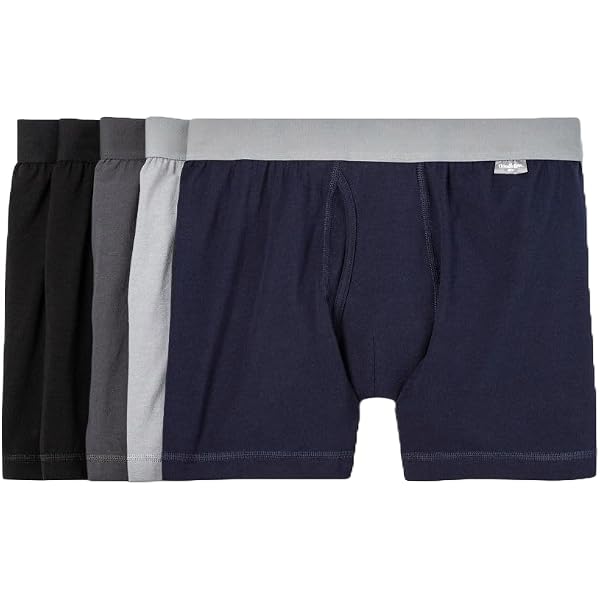Fruit Of The Loom Men's 360 Stretch Cooling Channels Boxer Briefs 6 Pack L Assorted