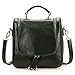 EcoCity Ladies Small Leather Shoulder Messenger Bags Handbag Purse-Backpack