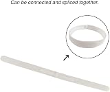 YIXISI 50Pcs 6-Inch Reusable Cable Straps White Nylon Hook Loop Tie view 5