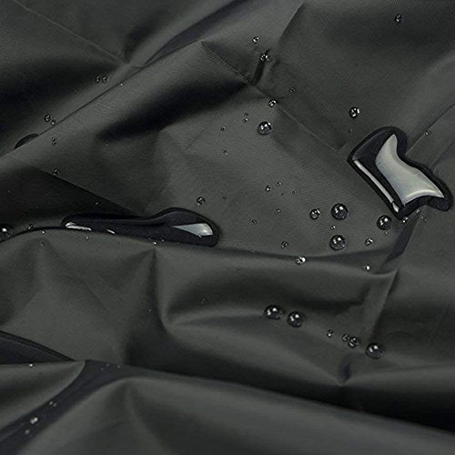 AISHN Umbrella Covers,74.8" H x 22" W Water Resistant, Outdoor Cantilever Parasol Covers, Umbrellas Storage Protect Bag, Durable Fabric Lasting in Strong Sunshine for Garden & Market (Black) - Thumbnail 4
