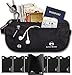 Alpine Rivers Money Belt - RFID Blocking Hidden Travel Wallet + 7 Bonus Sleeves primary