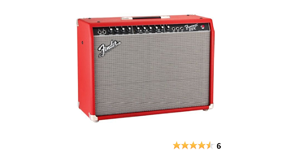 Amazon.com: Amplificador de Guitarra Eléctrica Fender Frontman 212r, Rojo :  Instrumentos Musicales