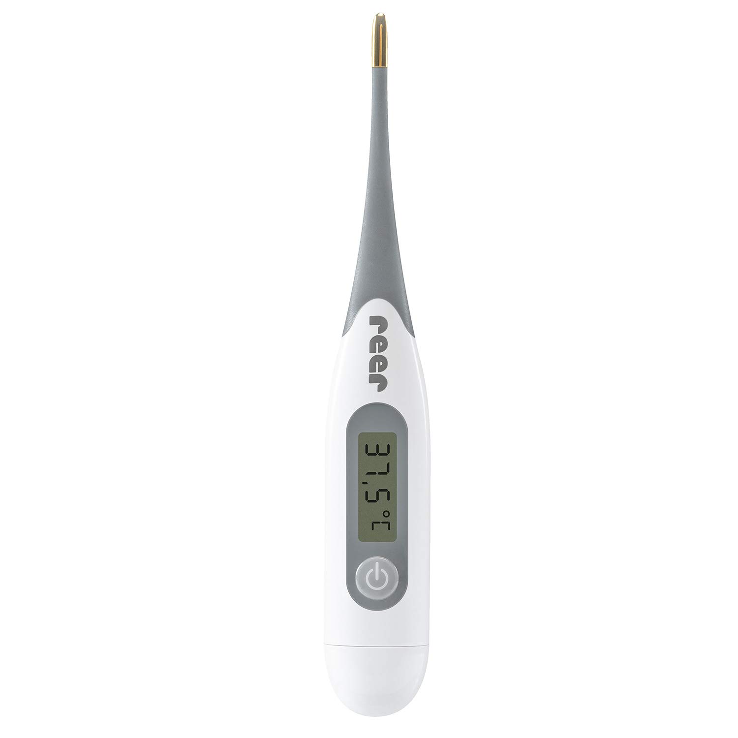 reer ExpressTemp 10 Seconds Digital Fever Thermometer with Gold Plated Flexible Tip for Baby and Child