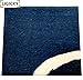 LIGICKY Japanese Noren Doorway Curtain Long Type Printed Door Tapestries for Home Decoration 33.5 x 59 inch, Blue (Simple Traditional Pattern)