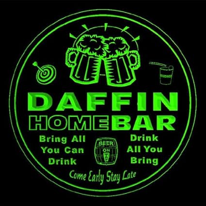 4 x ccq10038-g de la familia de la barra de inicio Pub DAFFIN con el