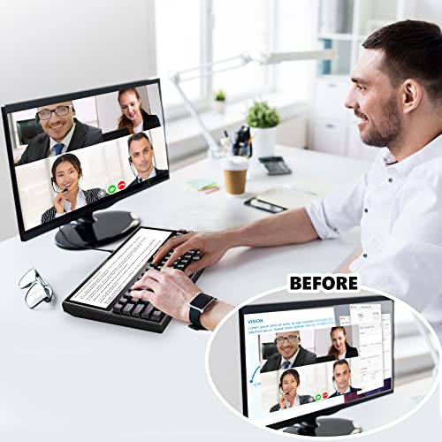 Mechanical Keyboard, Builtin 12.6 Inch Touchscreen, Compact 71 Keys