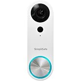 SimpliSafe Wired Doorbell,1080p - Compatible with SimpliSafe Home Security System - Latest Gen