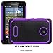 Microsoft Lumia 435 Case, Style4U Dual Layer Hybrid Armor Protective Case Cover for Microsoft Lumia 435 with 1 Stylus [Purple]