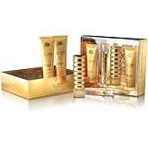 Gold by New Brand for Women - 4 Pc Gift Set 3.3oz EDP Spray, 0.5oz EDP Spray, 4.3oz Shower Gel, 4.3oz Body Lotion