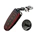 Genuine Leather smart case cover for Ford key chain fit Edge Escape Explorer Flex Focus Flex Taurus Fusion holder bag(old 5Buttoms)