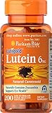 Puritan's Pride Lutein 6 mg with Zeaxanthin-200 Softgels