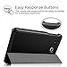 Fintie Slim Shell Case for Samsung Galaxy Tab E 8.0 (Model SM-T378/T375/T377), Super Slim Lightweight Standing Cover, Black