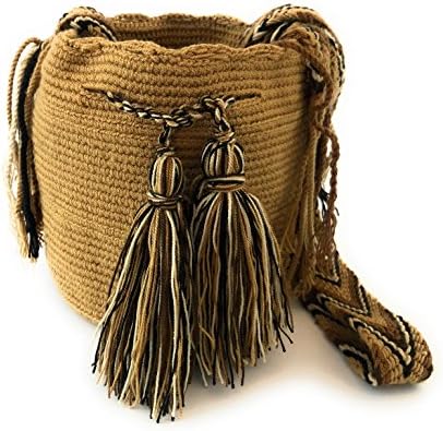 Mochila Wayuu MINI Ethnic 100% hand Woven Shoulder Bag Multicolor