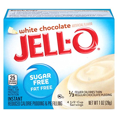 JELLO JELLO Jello Sugar Free White Chocolate Pudding Mix 1 Ounce, 1