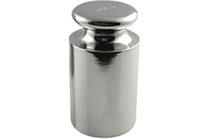 American Weigh Scales Calibration Weight for AWS Digital Scale, Carbon Steel, Solid Stainless Steel Chrome Finish, 200G (200WGT)