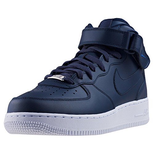 NIKE Air Force 1 Mid '07 Obsidian/Obsidian-White (8.5 D(M) US)