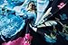 roswear Women's Summer Casual Floral Print Racerback Sleeveless Tunic Maxi Dress Blue MT Medium