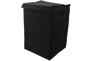 SOIKOI Folding Shopping CART Liner with Cover,Water Proof (Liner ONLY) (Black) - Sold Only