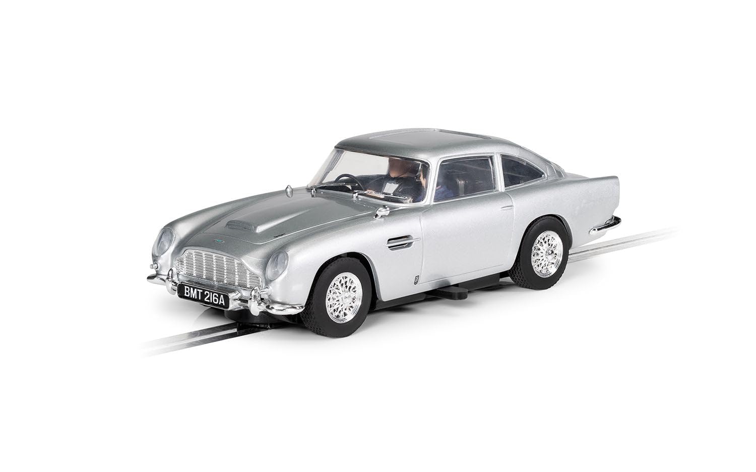 Scalextric Cars - C4436 James Bond Aston Martin DB5 - 'Goldfinger' - Toy Slot Car for use with Race Tracks and Set - Small Kids Gift Ideas for Boy/Girl Ages 5+, Scalextric Accessories