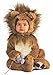 Rubie's Unisex-baby Infant Noah Ark Lion Cub Romper, Brown/Beige, 0-6 Months