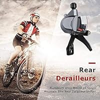 mtb rear derailleur with road shifter