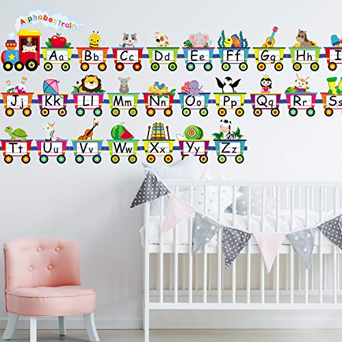 Alphabet Train Bulletin Board Set Animals Alphabet Cards Alphabet Line