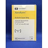 Covidien 8884433301 Xeroform Petrolatum Gauze 1" X 8" (Pack of 50)